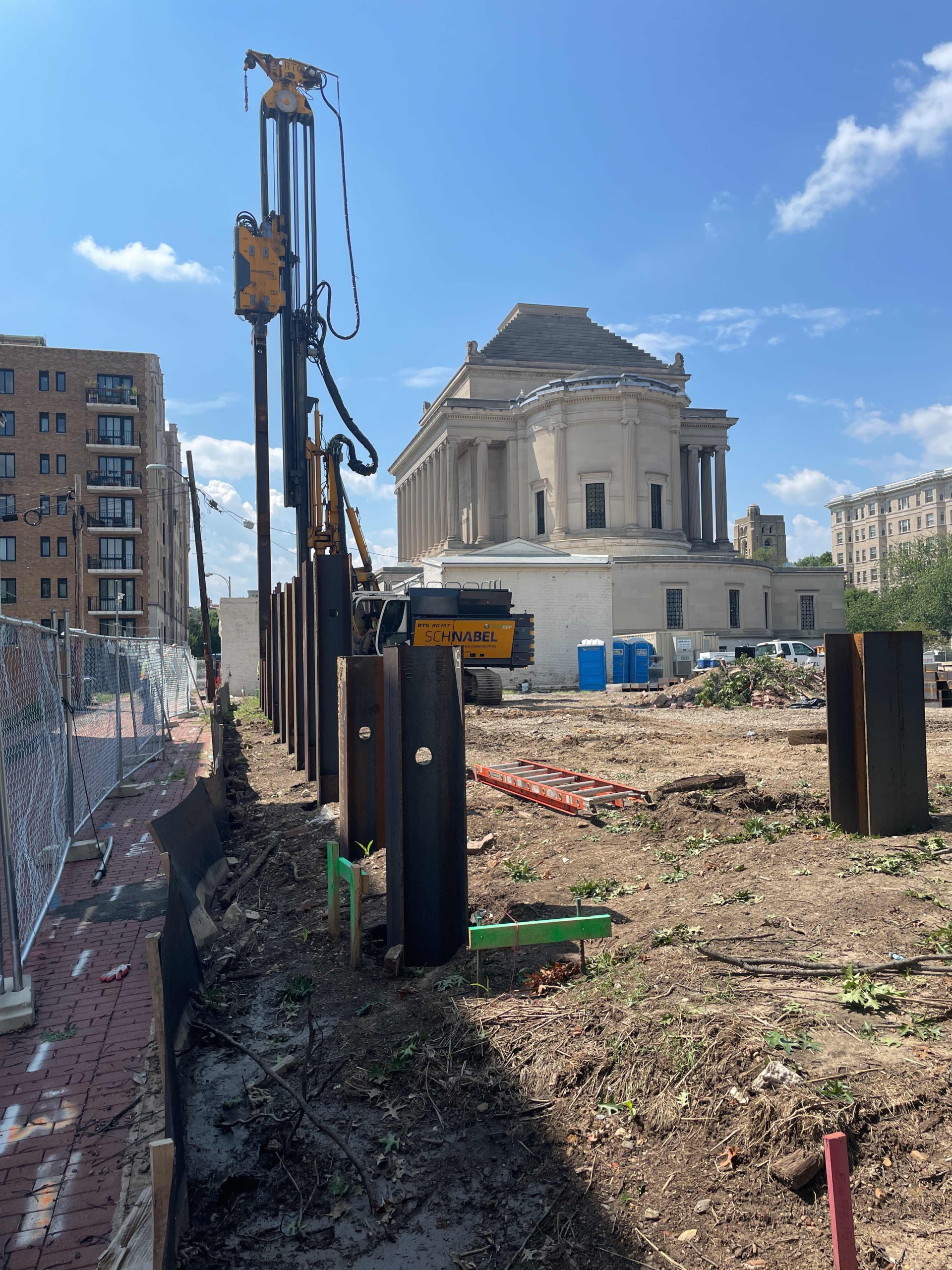 Soldier Beam Installation