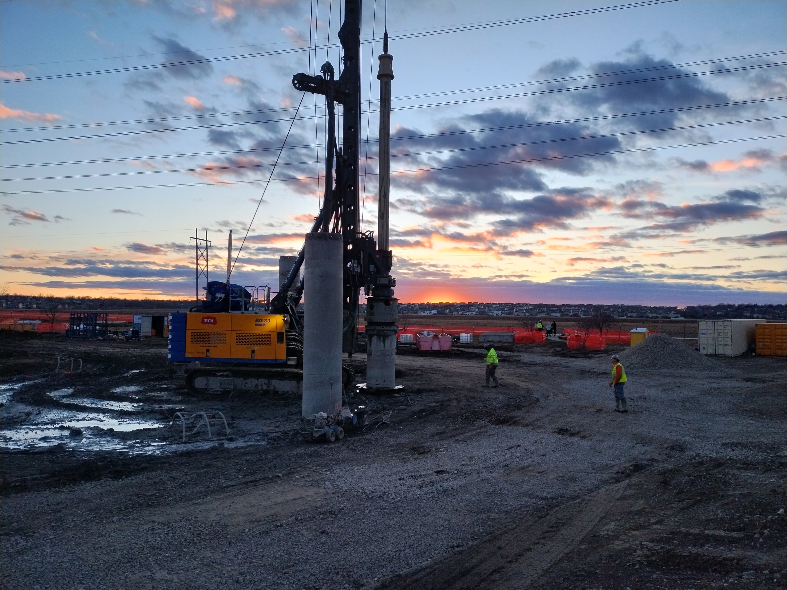 Drilling Secant Piles Secant Piles